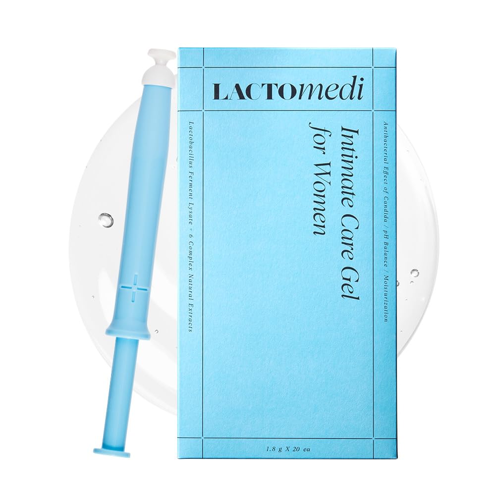 LACTOMEDI Intimate Care Gel | 20-Day Intensive Care Package | Vaginal Probiotics Applicator | Yeast Infection Care | BV Gel | pH Balance Gel | Itchiness and Unpleasant Odor | 1Box x 20pcs