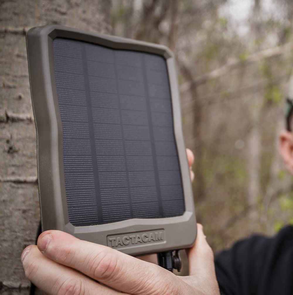 TACTACAM Reveal Solar Panel for Cellular Trail Cameras X 2.0, X, Gen 1, SK, XB (Solar Panel)
