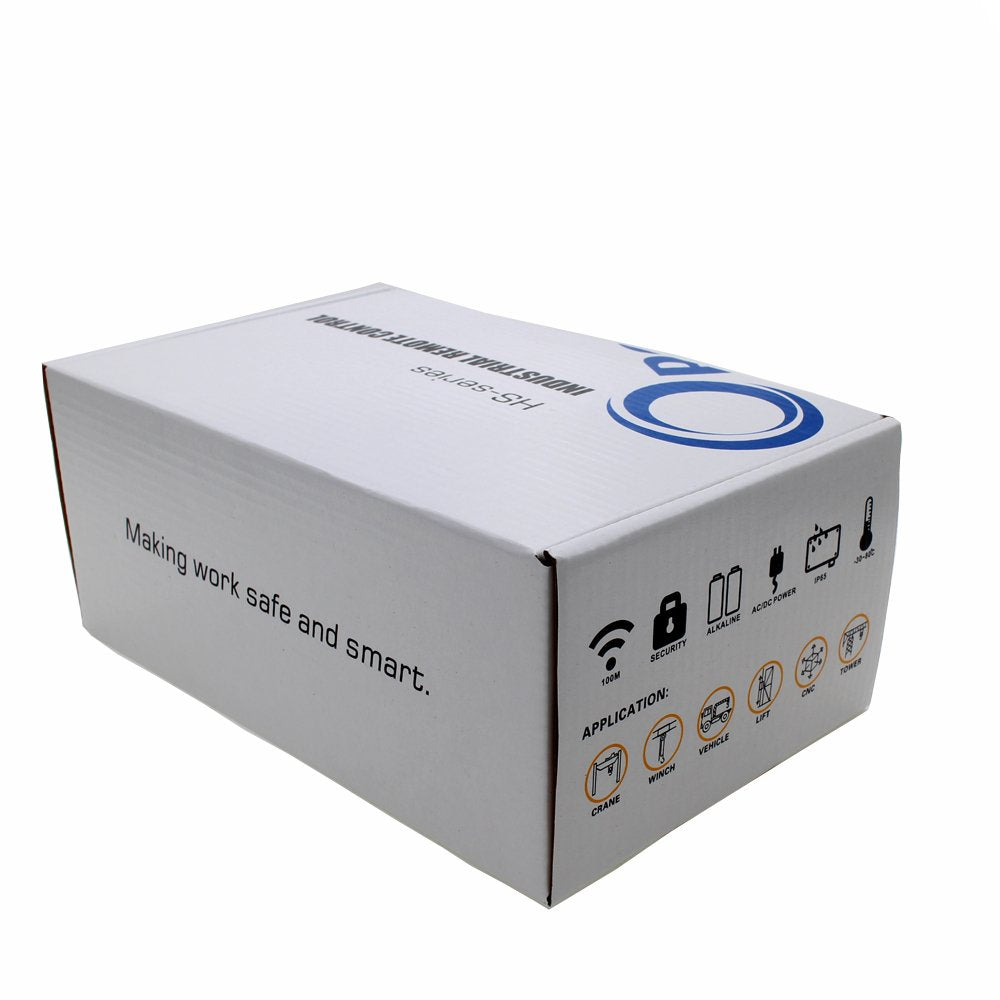 4 Key Crane Industrial Remote Control Wireless Transmitter Push Button Switch (AC/DC12-24V)