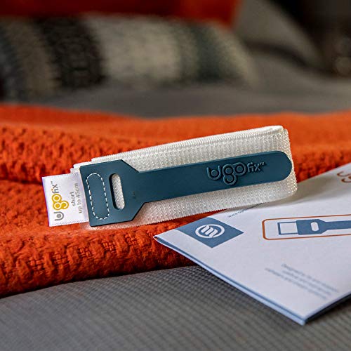 Ugo Fix Catheter Strap (x5) – Catheter Securement Retaining Strap/Catheter Holder, with Anti Slip and Irritation Silicone Grip and Free Laundry Bag (Pack of 5) (Medium)