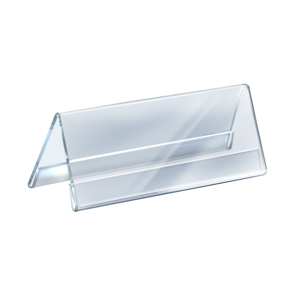 Azar Displays 192810 11" W x 4.25" H 2-Sided Nameplate (10 Pack)