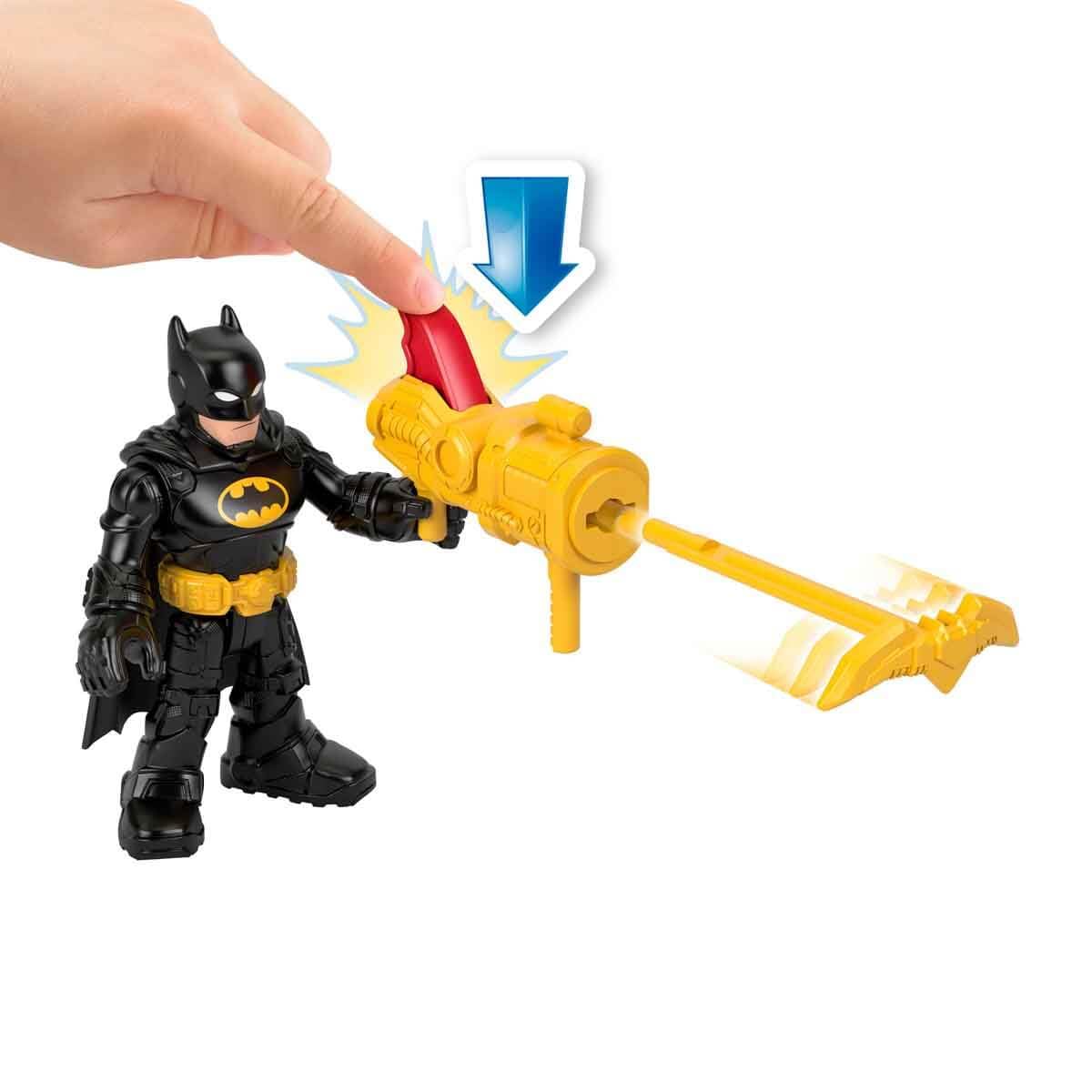 Fisher-Price Imaginext DC Super Friends, Batman Toys Bat Command Center Playset with Lights for Preschool Kids Ages 3+ Years