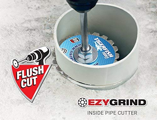 Ezygrind Inside Pipe Cutter with 3 1/8" (80mm) Diamond Blade