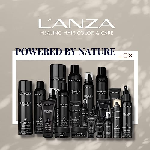 L'ANZA Healing Style Dry Texture Spray with Medium Hold Effect, Eliminates Frizz, Detangles and Boosts Hair's Shine, With UV and Heat Protection to Prevent Sun and Styling Damage (8.5 Fl Oz)