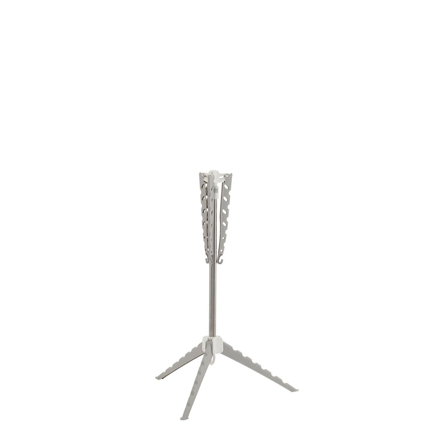 Household Essentials Grey 5006-1 Simple Indoor Tripod Clothes Drying Rack with Carrying Handle for Laundry, Small