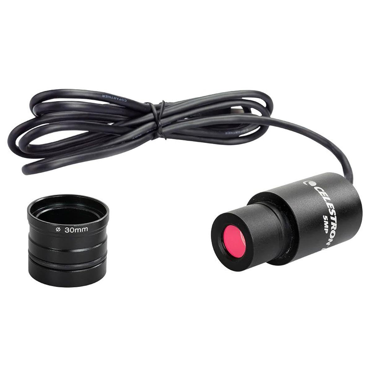 Celestron 44422 Digital USB HD Microscope Imager, 5MP CMOS Sensor, Mac & Windows Compatible, Black
