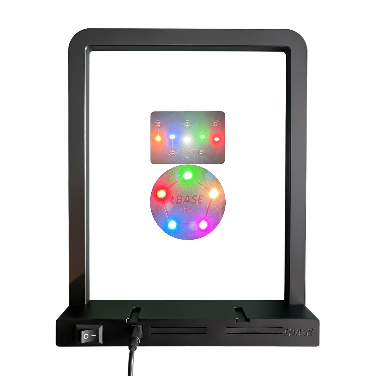 LBASE 3rd Wireless Led Light Set Compatible for Gundam, PG MG RG HG MGSD Q Models Wireless Induction LED Lamp Beads, Model Add Lights (LBASE-3rd)