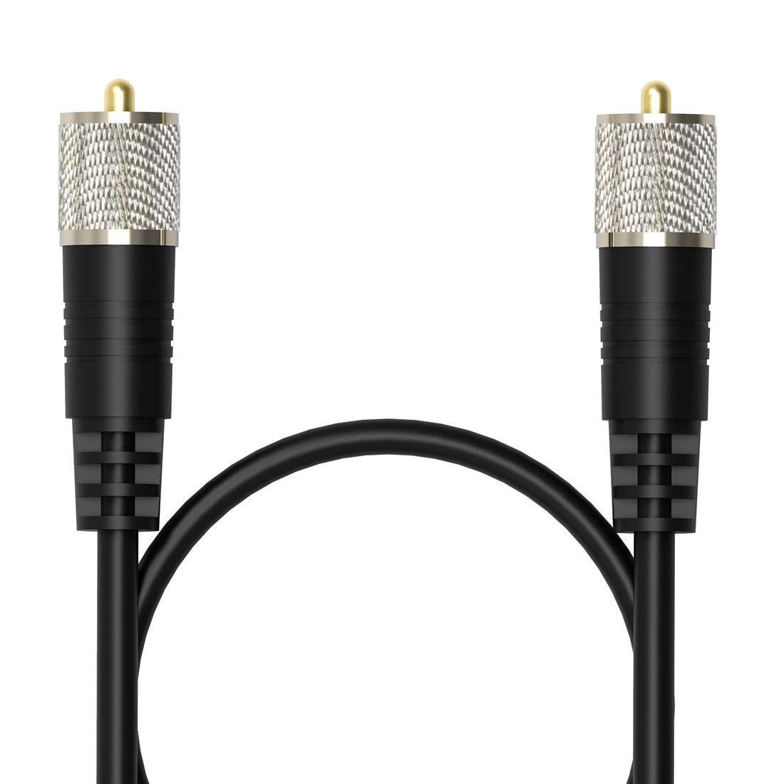 RFAdapter RG8x Coaxial Cable, CB Coax Cable, 50ft UHF PL259 Male to Male Low Loss CB Antenna Cables, 50 Ohm for HAM Radio, Antenna Analyzer
