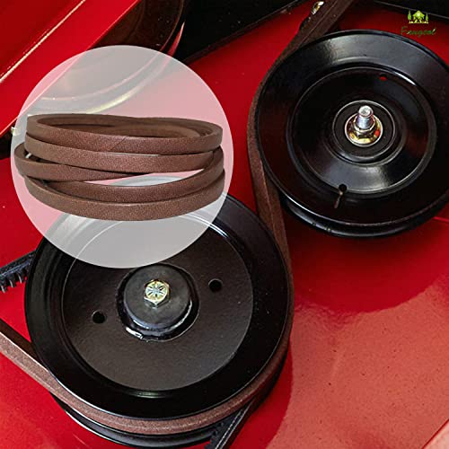 M169486 Deck Belt Made with Kevlar Compatible with John Deere X380 X384 X390 X394 X570 X580 X584 X590