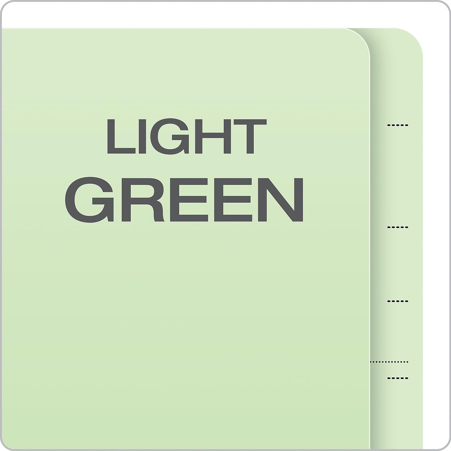 Pendaflex Pressboard End-Tab Classification Folders, Legal Size, 1 Divider, 2.5" Expansion, Light Green, Straight Cut, 10/BX (23314)