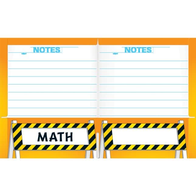 Really Good Stuff Work-in-Progress 4-Pocket Folders - 12 folders - Bulk School Supplies, Take Home Organizer for Students, Classroom Essentials