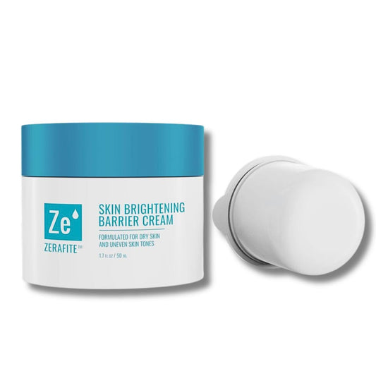 ZERAFITE Skin Brightening Barrier Cream (Container + Refill Pod, 1.7 oz.)