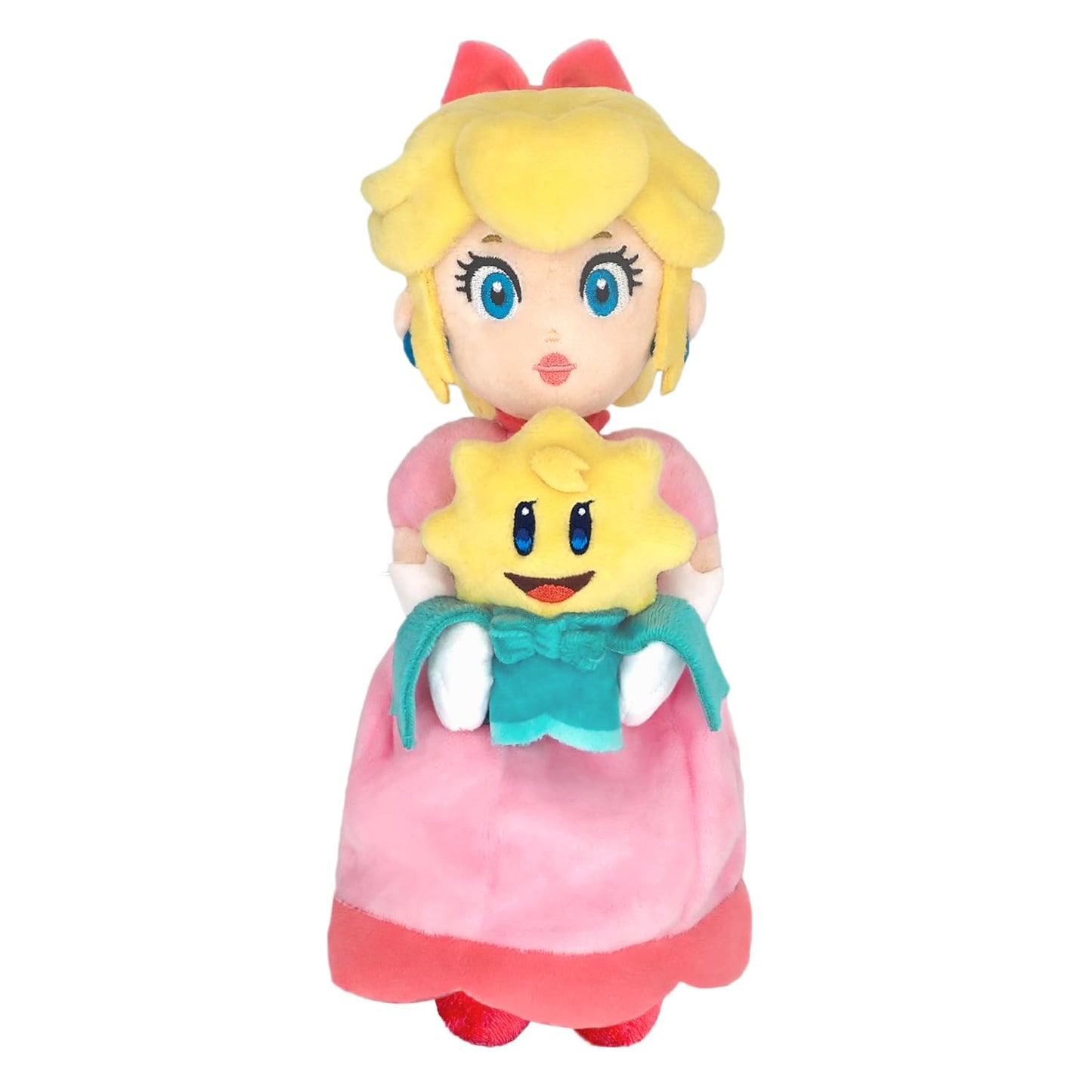 Little Buddy 1997 Princess Peach: Showtime! Peach & Stella 10" Plush