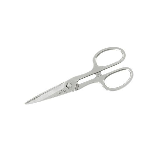 All-Clad Stainless Steel, All Purpose Kitchen Shears,Heavy gauge, Ergonomic, Rust-resistance, Food Scissors for Kitchen, Chicken, Poultry, Fish, Meat,Shelfish, Snipping herbs, 8.19 inch, Silver