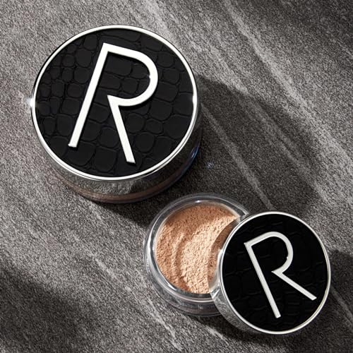 Rodial Glass Powder Mini 0.10oz., Skin Perfecting Loose Face Powder, Creamy Formula for a Natural Luminosity Glow, Finishing Powder for a Flawless Skin Look, Setting Powder