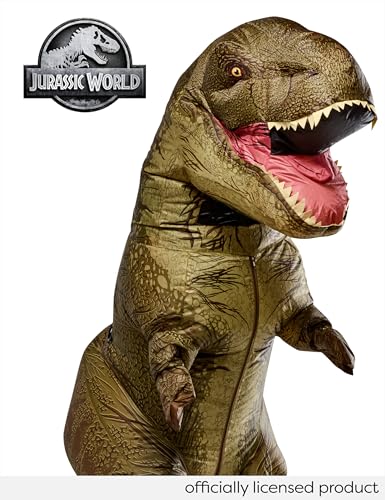 Rubies Jurassic World: T-Rex Inflatable Costume for Teens, Unisex One Size