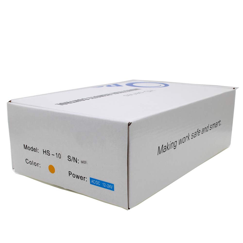 10 Key Hoist Crane Radio Wireless Remote Control Industrial Transmitter&Receiver (AC/DC12-24V)