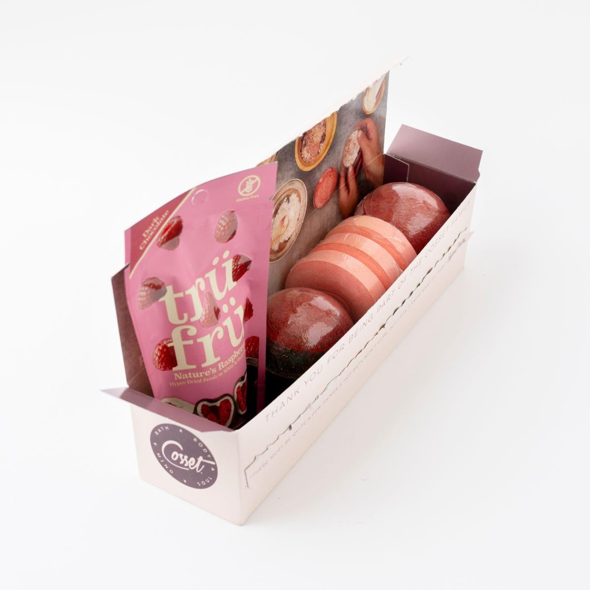 Cosset Bath Bomb - Passion Gift Box Bubble Bath Bombs for Women - Enhance Libido and Intimacy with Natural Ingredients - 6pcs