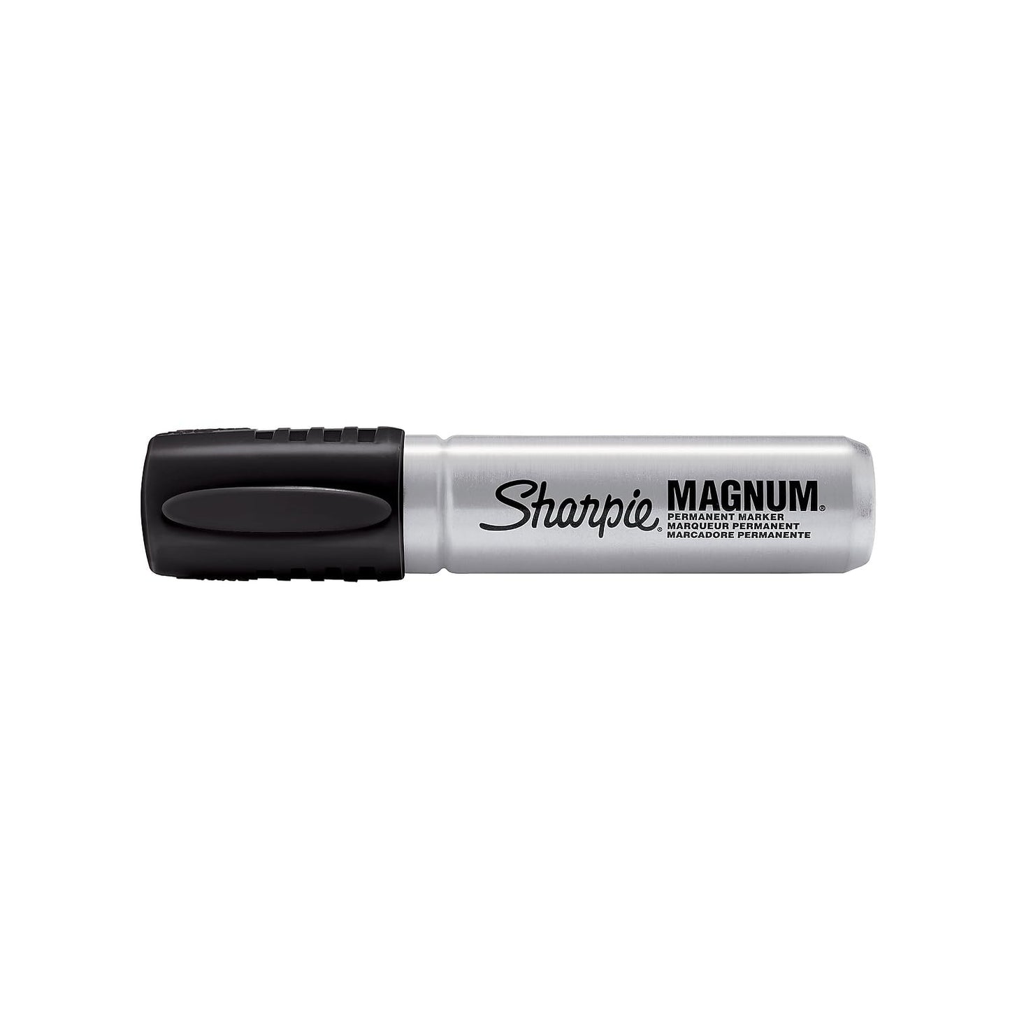 Sharpie Magnum Permanent Markers, Oversized Chisel Tip, Black, 12 Count - Office, Home, Teacher Supplies, Great for Poster Boards