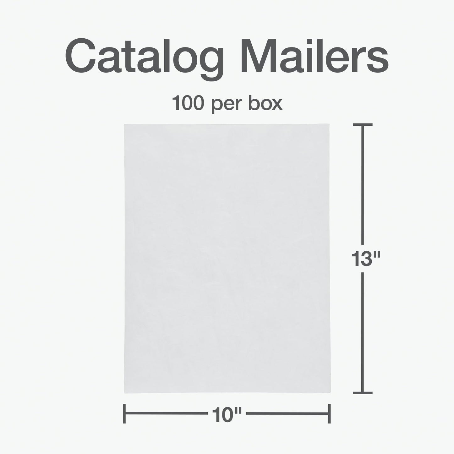 Columbian Self-Seal Mailers, Self-Sealing Envelopes, Made with DuPont Tyvek Material, 14 lb., Puncture, Tear and Moisture Resistant, White, 10" x 13", 100 per Box (1016970)
