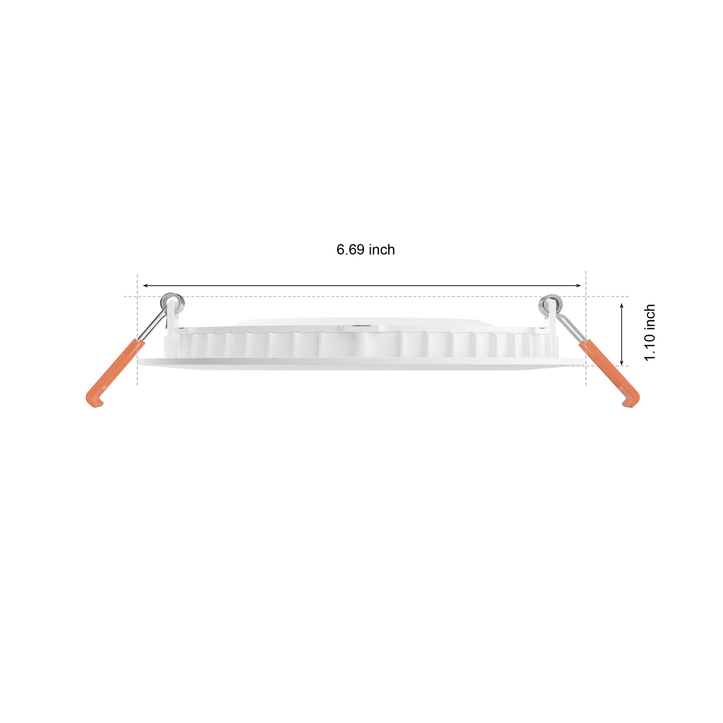 Philips Hue Smart Slim 6 Inch LED Downlight - White and Color Ambiance Color-Changing Light - 1 Pack - 1200LM - Indoor - Control with Hue App - Works with Alexa Google Assistant and Apple Homekit