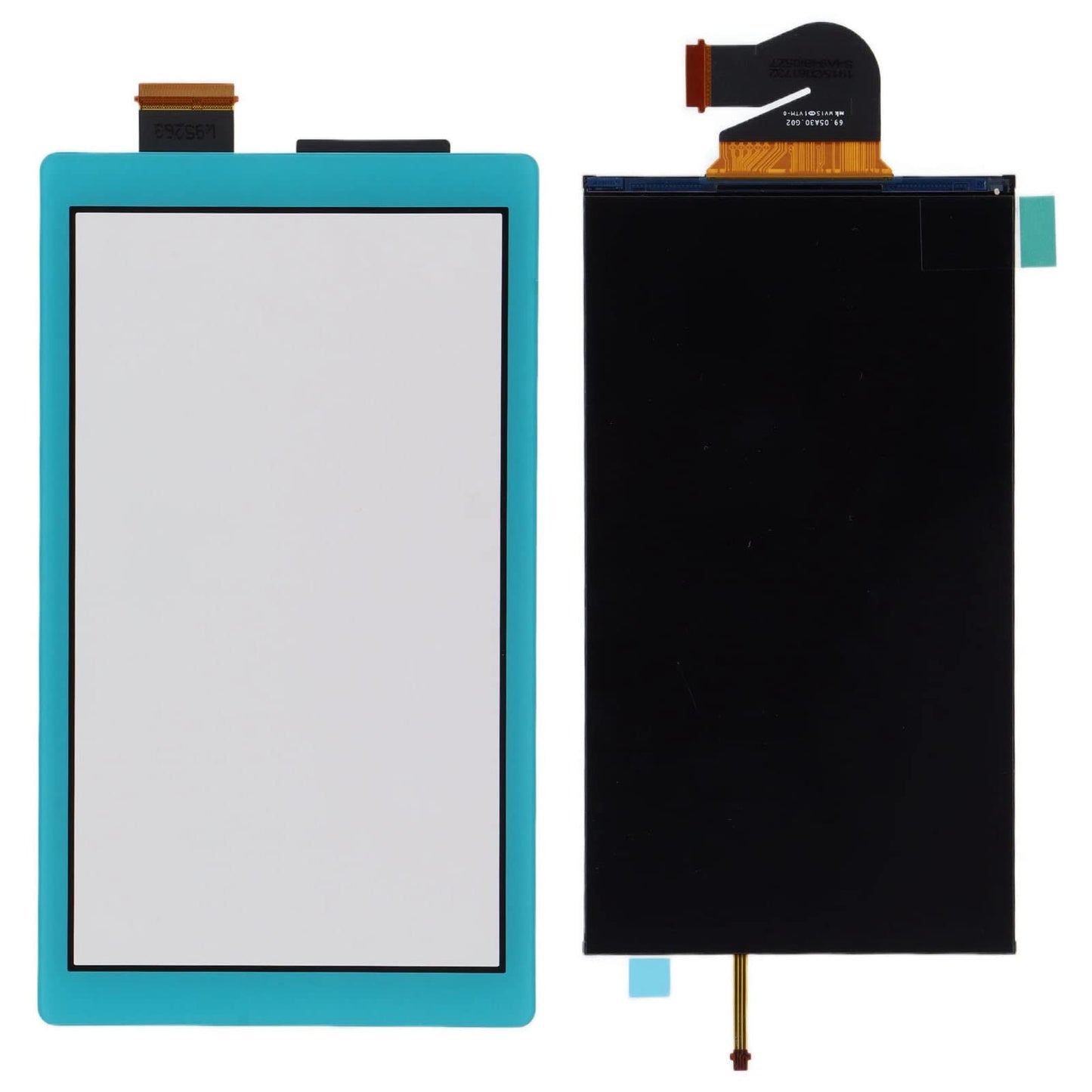Switch Lite LCD Replacement Screen for Switch Lite Glass Abs Replacement LCD Display Screen for Switch Lite Replacement LCD Display Panel Repair Parts for Switch Lite (Blue)