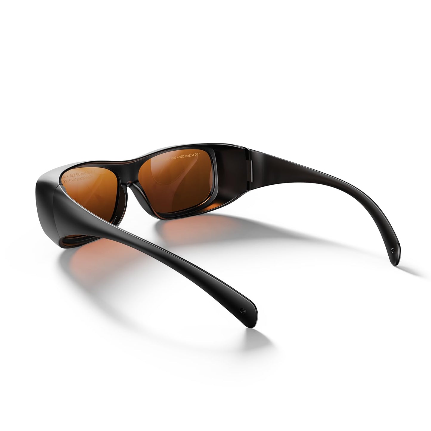 LaserPecker Laser Safety Glasses 180nm–532nm & 900nm–1080nm for All Machines and Most Laser Engravers, Red Light Therapy Glasses Eyes Protection Laser Safety Goggles