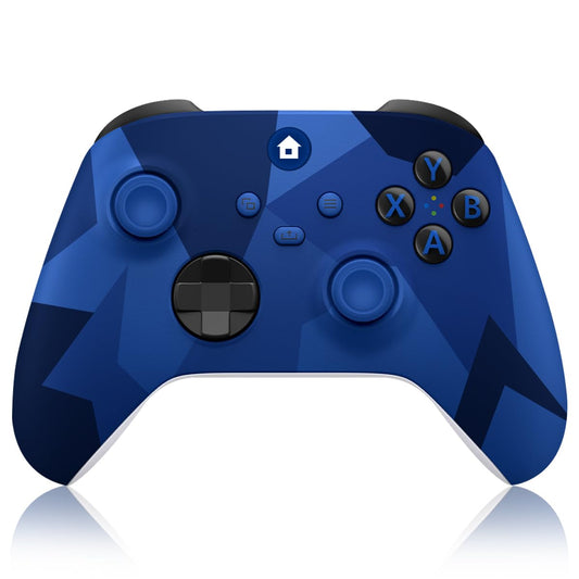Xbox One Controller,Xbox Controller Wireless for Xbox One, Xbox Series X/S,Wireless Controller with 3.5mm Audio Jack,with 2.4GHz Wireless Adapter,Camo Blue