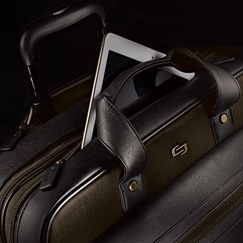 Solo MacDougal Rolling Laptop Bag, Espresso