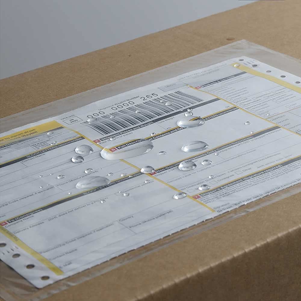 (800 Pcs) BEUYI Clear 7.5'' x 5.5'' Packing List Envelopes, Adhesive Shipping Label Pouches/Sleeves