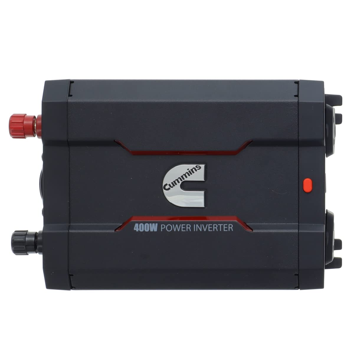 Cummins CMN400 400 Watt Car Inverter DC 12 Volts to 110 Volts AC Converter (Full Kit Included) 2 AC Ports Plus 2.4A USB & Fast-Charge 3.0A USB-C
