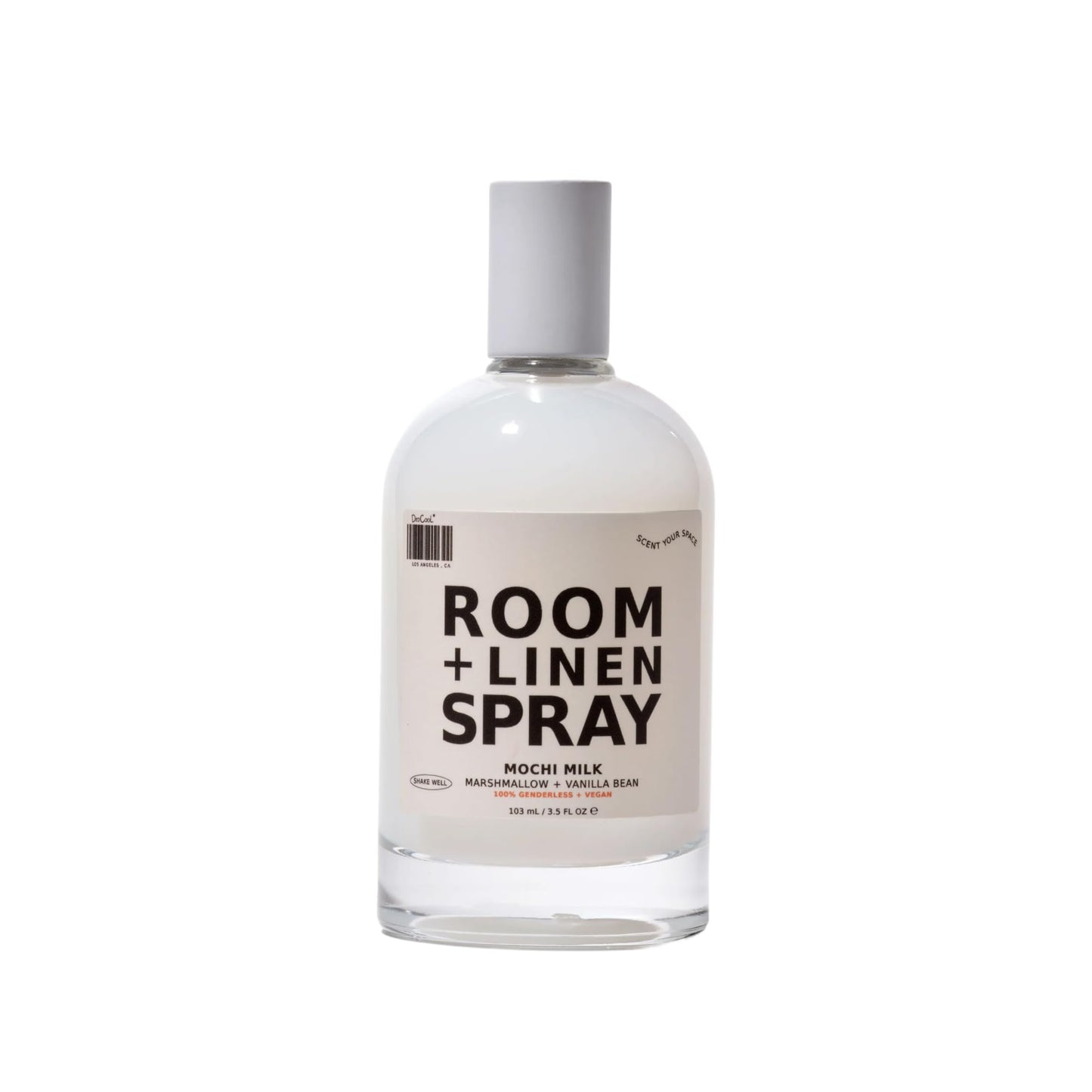 DedCool Room + Linen Spray in Mochi Milk | Natural Fabric & Linen Spray | Non-Toxic, Essential Oil Infused | Freshens Home, Bedding, Couch, Closet & Bathroom | 3 fl oz