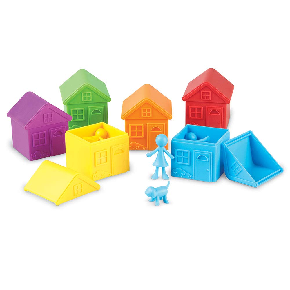 Learning Resources All About Me Sorting Neighborhood - 42 Pieces, Ages 3+ Social Emotional Learning Toys, Toddler Learning Toys