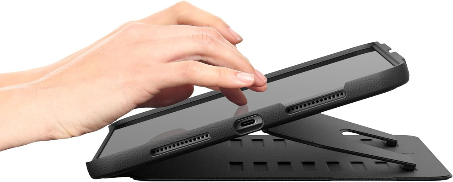 Zugu Case for iPad Pro 11 (M4) 2024, Slim Protective Cover with Apple Pencil Holder, Auto Wake/Sleep, Multiple Viewing Angles - iPad Pro 11 Inch Case, iPad 11 Case, iPad Pro 11 Inch Case - Black