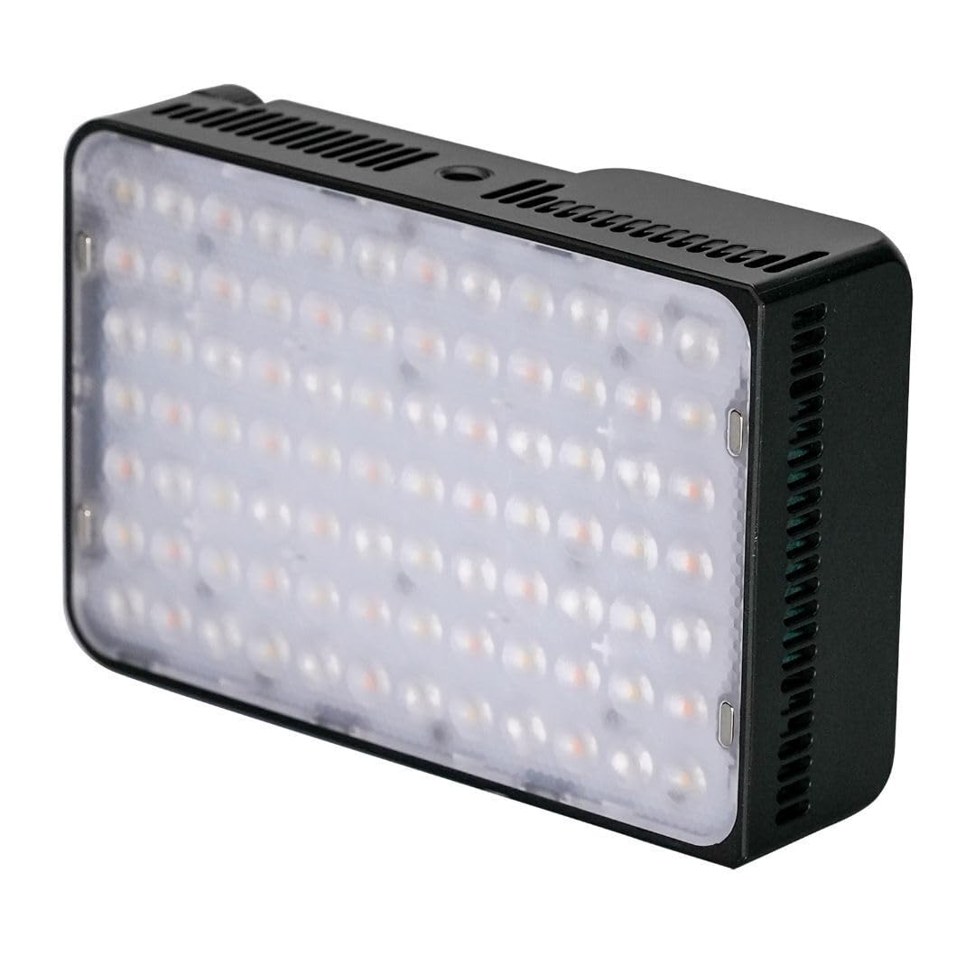 Amaran Ace 25c Pocket RGBWW LED Light, Boost Mode Up to 32W, Full-Color Mini Video Light (2,300-10,000K), 1,171 Lux@1m at 5,600K, 4500mAh Battery with PD Fast Charging for Mobile Creators (Charcoal)