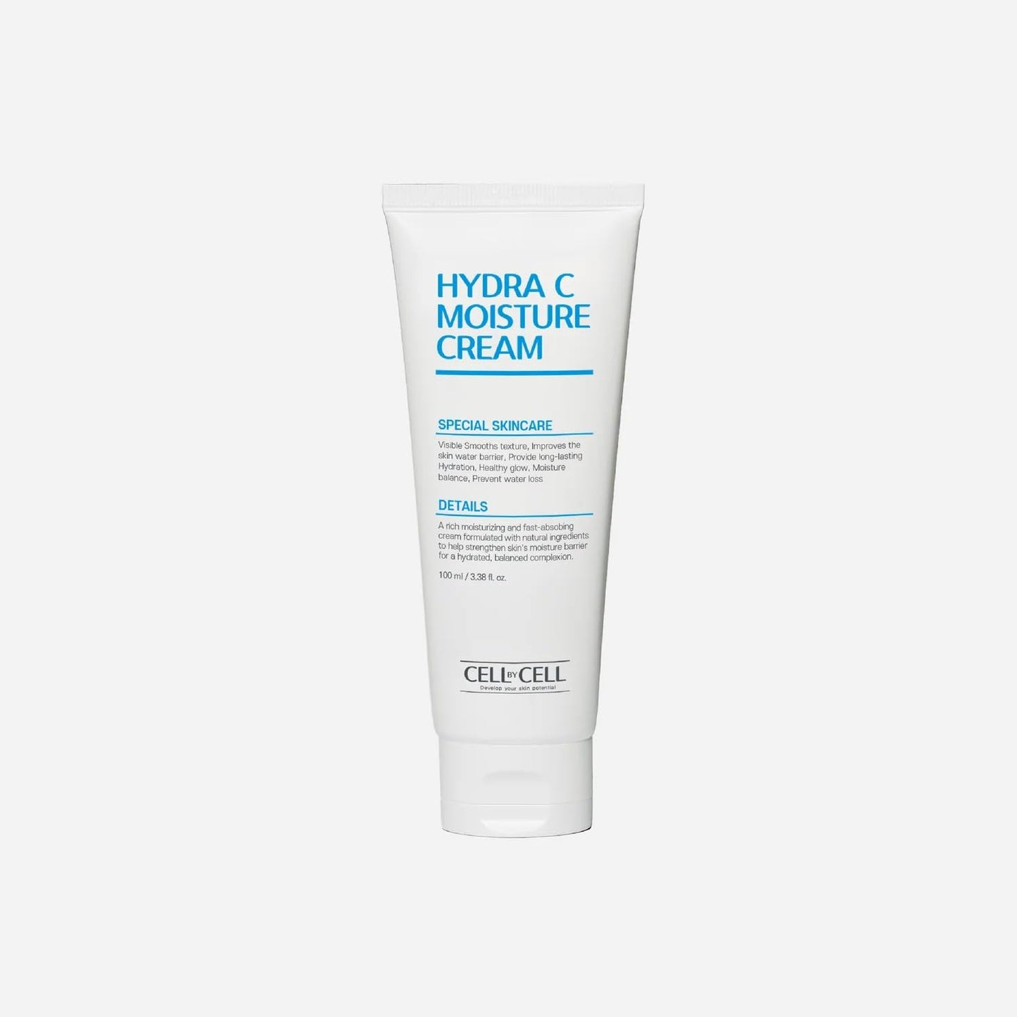 CELLBYCELL Hydra C Moisture Cream | Rich, Moisturizing, & Hydrating for the skin all day long | 100ml