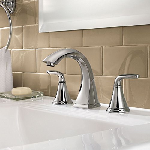 Pfister Pasadena Bathroom Sink Faucet, 8-Inch Widespread, 2-Handle, 3-Hole, Polished Chrome Finish, LF049PDCC