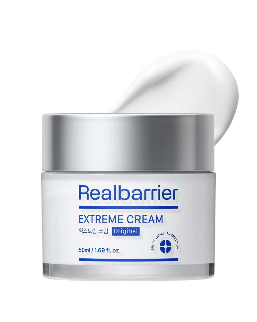 Real Barrier Extreme Cream 50 ml - Rich Anti-Ageing Moisturising Cream with Hyaluronic Acid and Ceramides - K-Beauty for Sensitive Skin