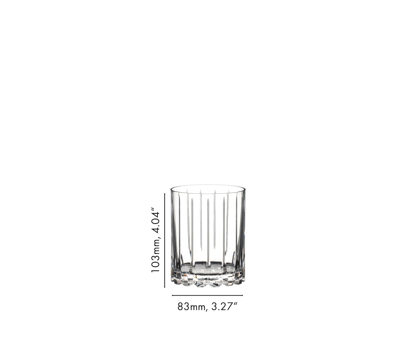 Riedel Drink Specific Glassware Double Rocks Set of 4