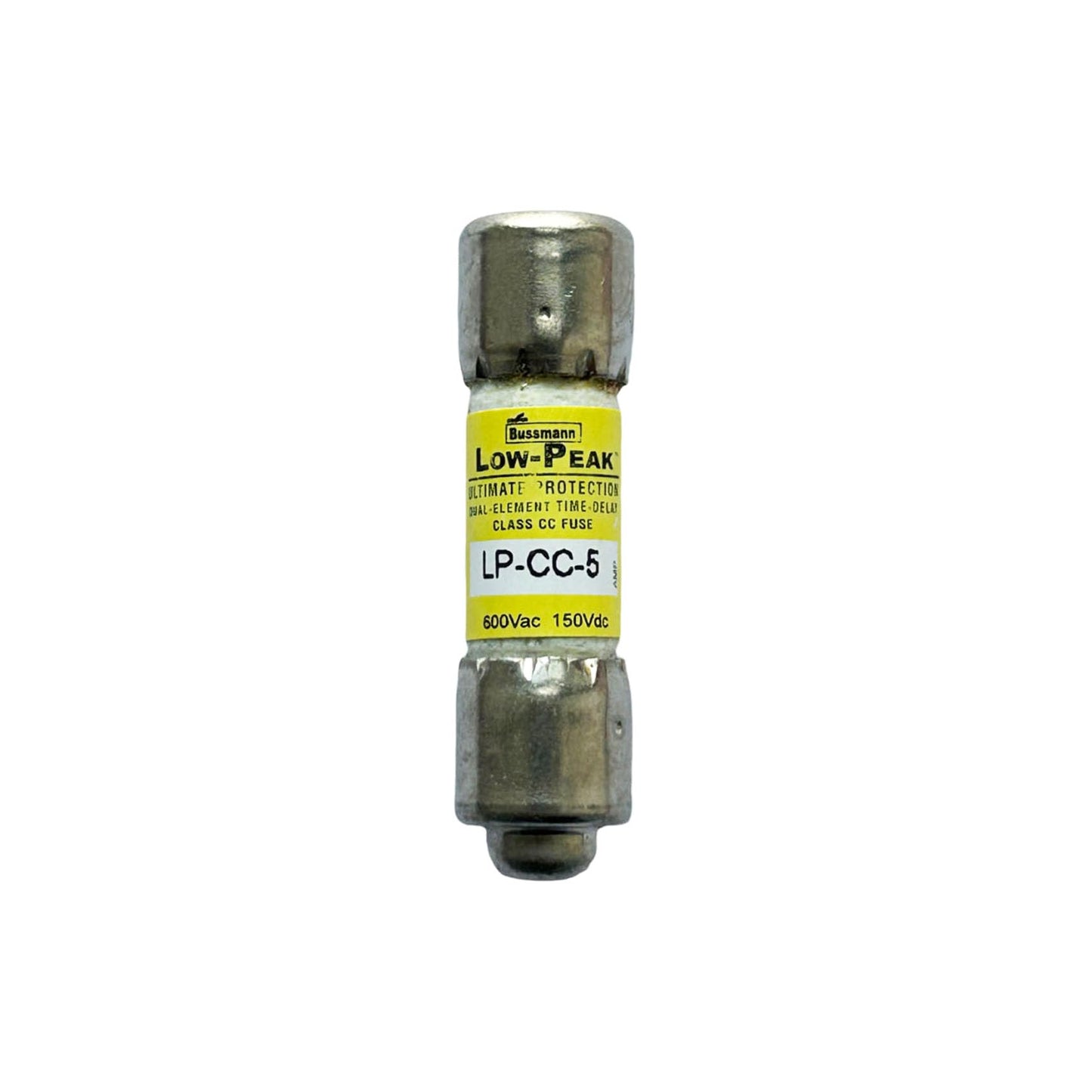 New OEM LP-CC-5 LP-CC-5A LP-CC 5A 600Vac Time Delay Fuse, Pack of 10