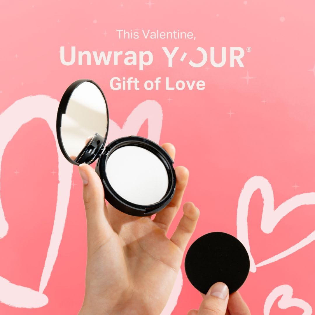 Y'OUR Invisible Matte Finishing Powder, Translucent Setting Powder Makeup, Light-Weight & Long-Lasting, for all Skin Tones, Ideal Face Powder for Oil Control, Fragrance-Free & Dye-Free, 8.5g (0.3 oz)