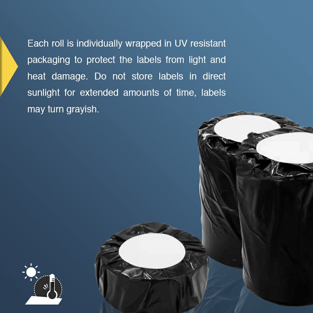 BETCKEY - Compatible Continuous Labels Replacement for Brother DK-2243 (4 in x 100 ft), Use with Brother QL Label Printers [10 Rolls + 2 Reusable Cartridges]