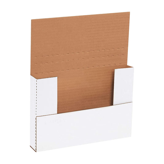 BOX USA Shipping Boxes Small 9.625"L x 6.625"W x 1.25"H 50-Pack - Corrugated Cardboard Box for Moving, Mailing, Packing, Packaging and Storage