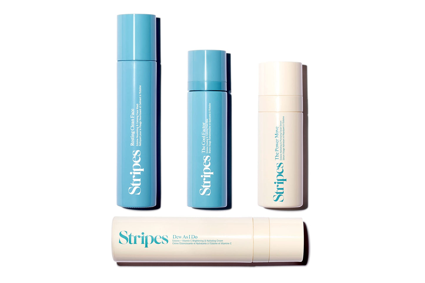 STRIPES Beauty Naomi Watts The Power Move Hydrating Facial Serum Firm Smooth Fine Lines And Wrinkles Squalene Hyaluronic Acid Safe Sensitive Skin Menopause Support 1.0 Fl Oz