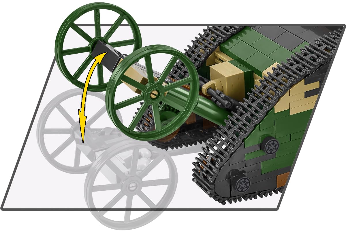 COBI Historical Collection Great War The Tank Museum Mark I (Male) No. C.19.