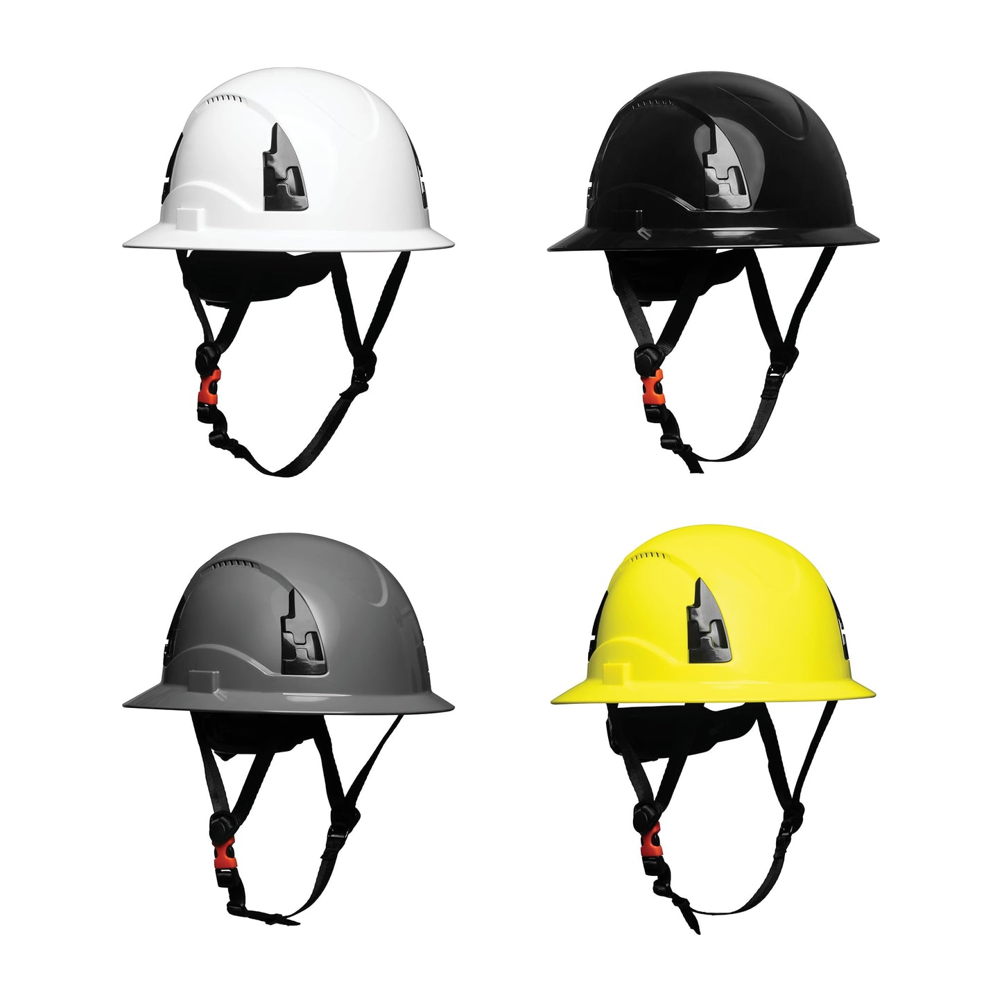 Malta Dynamics APEX Type 2 Class C Full Brim Safety Helmet, Vented, ANSI Z89.1, EN12492, OSHA 1910 and OSHA 1926 Compliant, Yellow