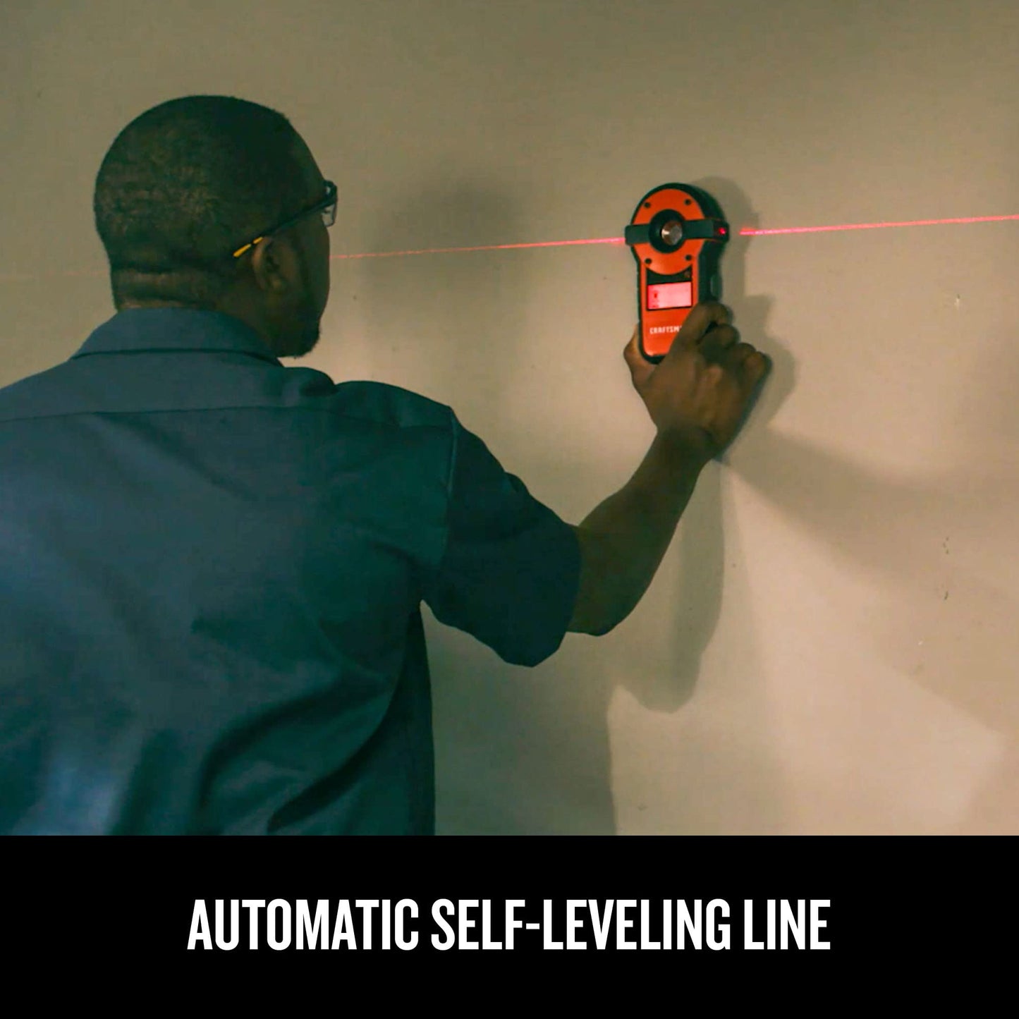 CRAFTSMAN Laser Level and Stud Sensor, 20-Foot Visbility Range (CMHT77636) , Red