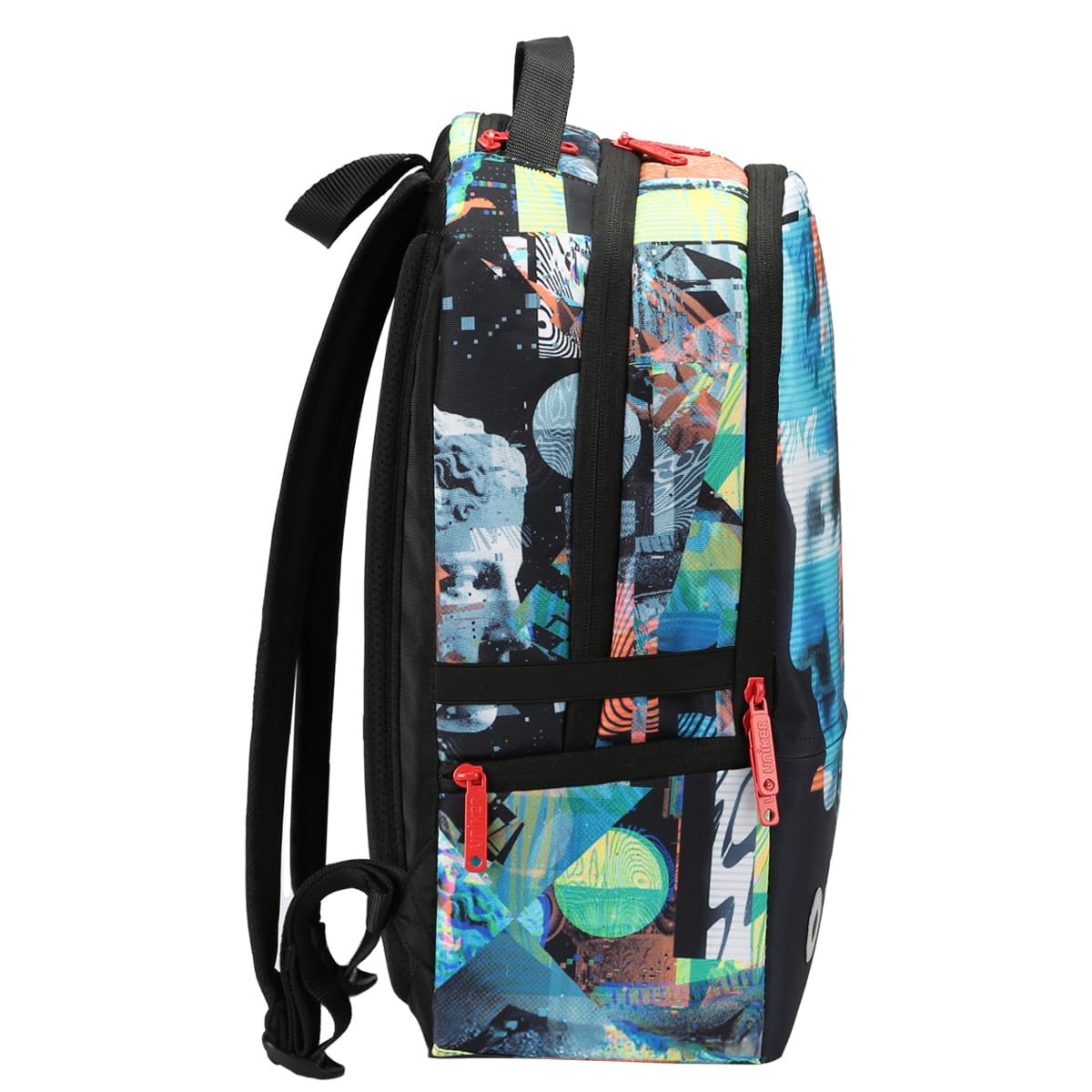 UNIKER Graffiti Backpack, Designer Laptop Backpack for 15.6 Inch Work,Water Resistant Backpack Computer Bag,PixelPack‌