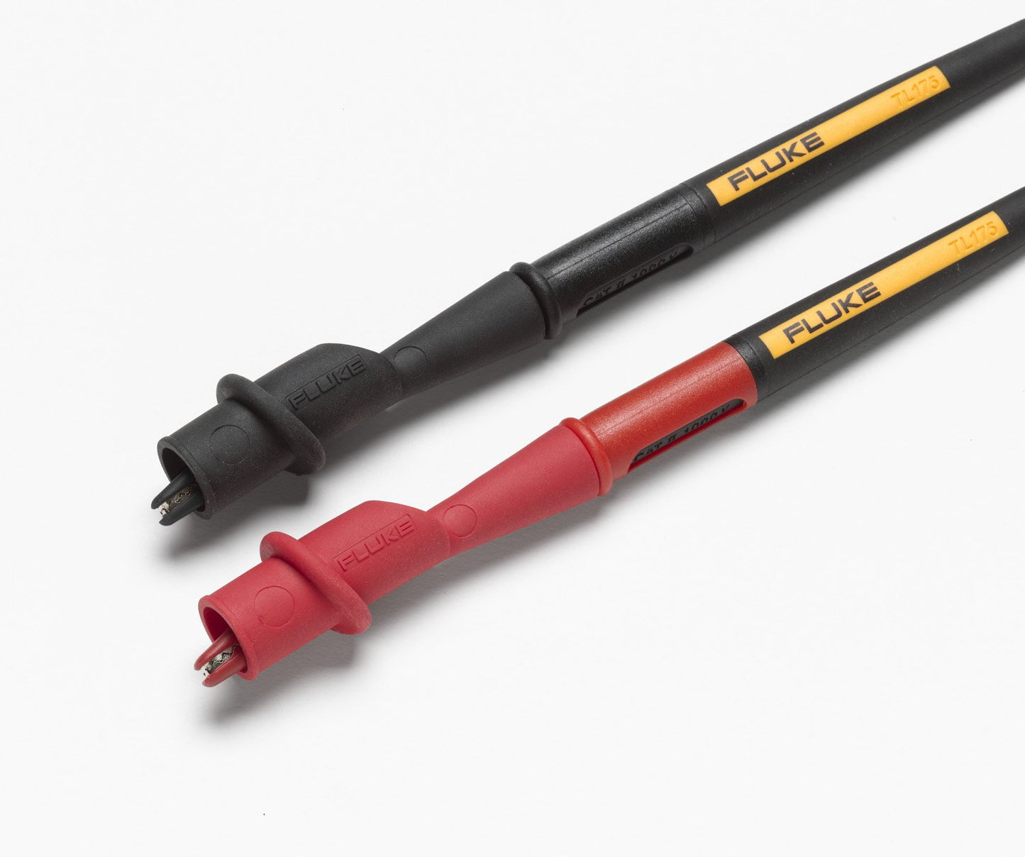 Fluke AC175 Threaded Slide-On Alligator Clip Set with Flexible Boots