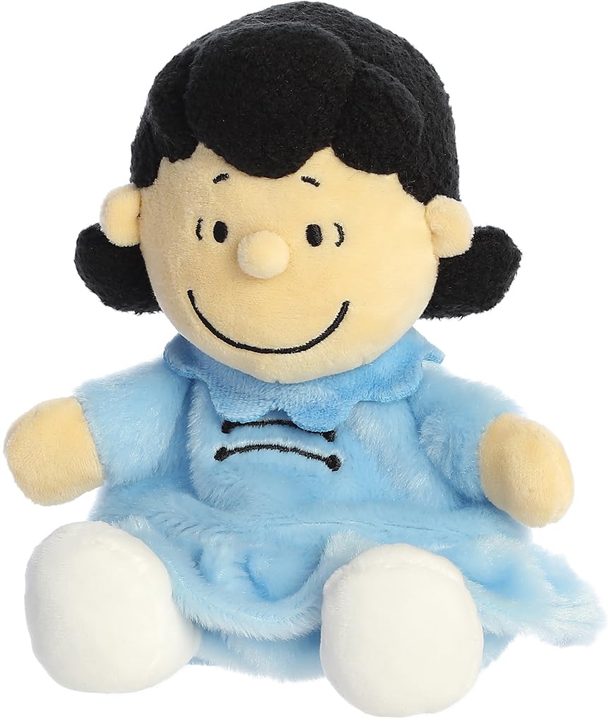 Aurora Peanuts Palm Pal Plush Bundle, Charlie Brown, Lucy, Woodstock and Snoopy